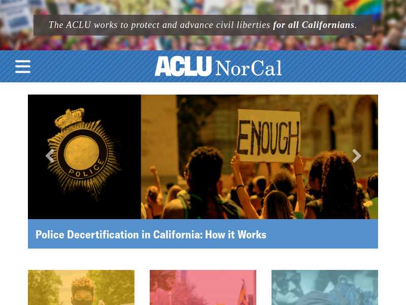 American Civil Liberties Union of Northern California