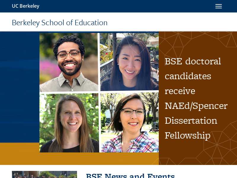 UC Berkeley Graduate School of Education