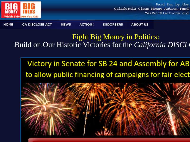 California Clean Money Campaign