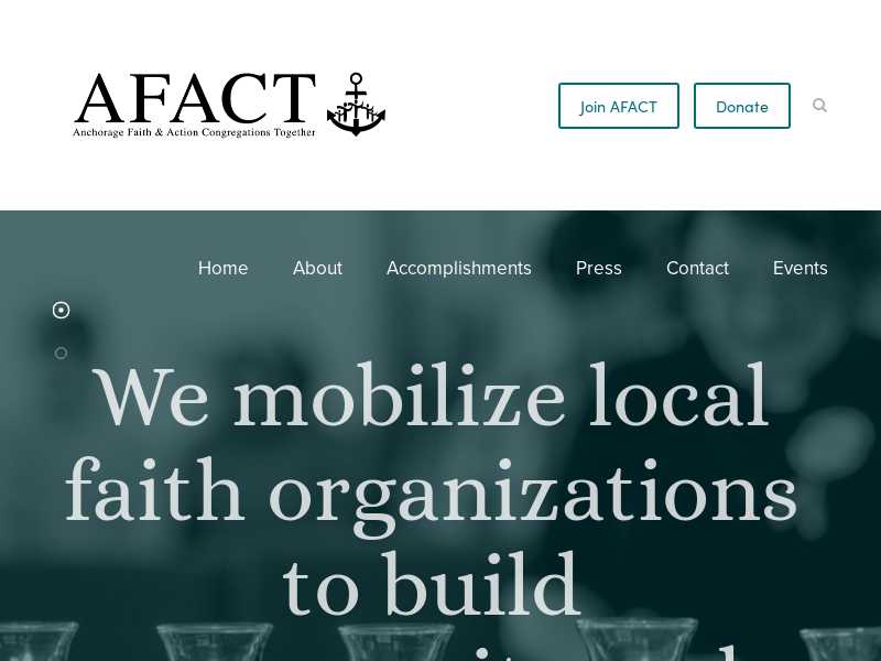 Anchorage Faith and Action - Congregations Together