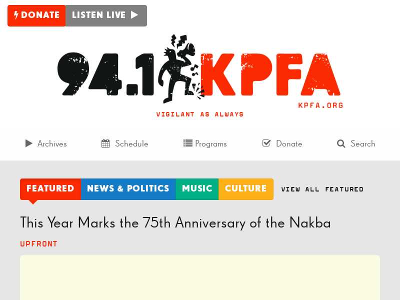 KPFA Radio