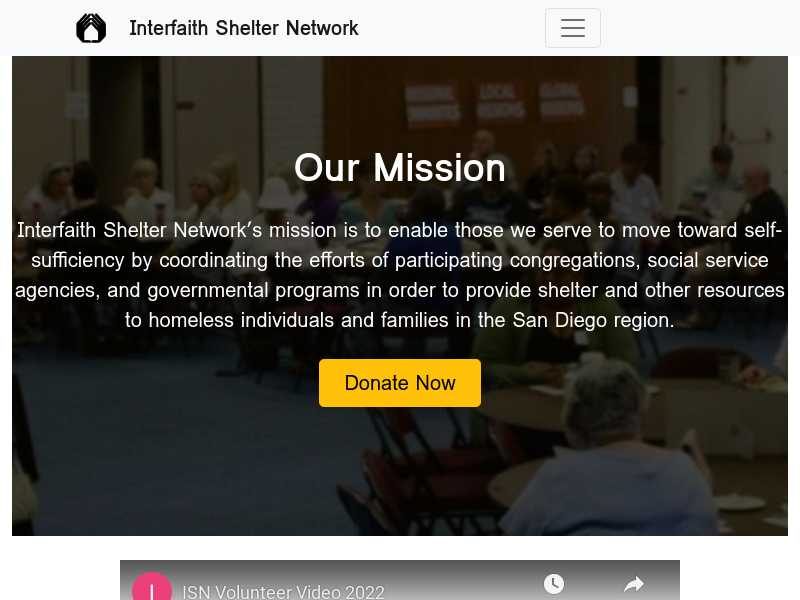 Interfaith Shelter Network