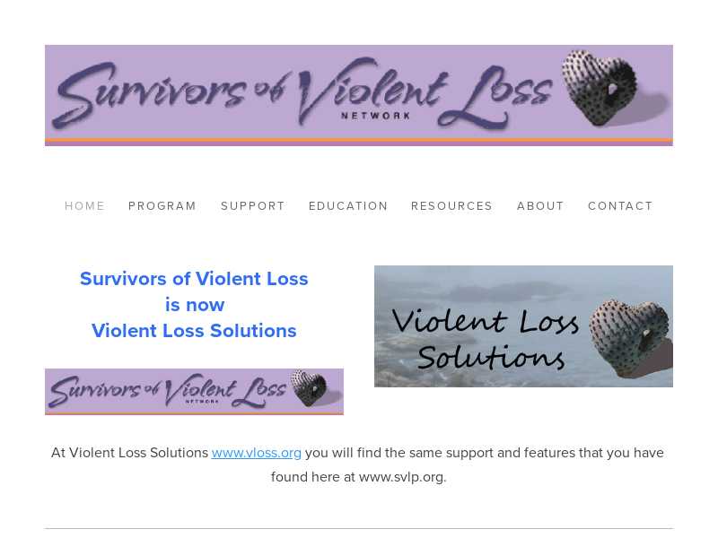 Survivors of Violent Loss Network