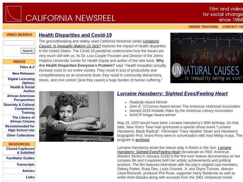 California Newsreel