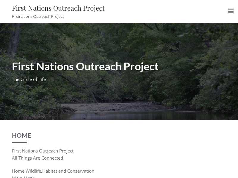 First Nations Outreach Project