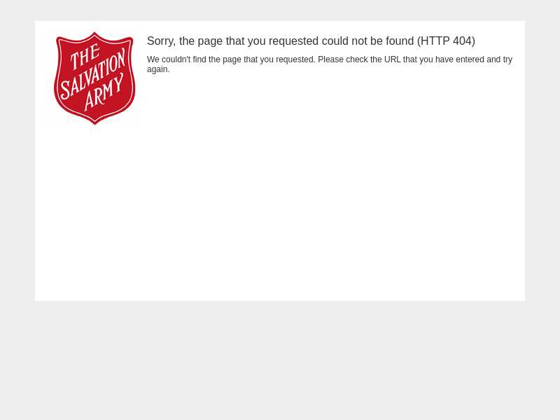 The Salvation Army