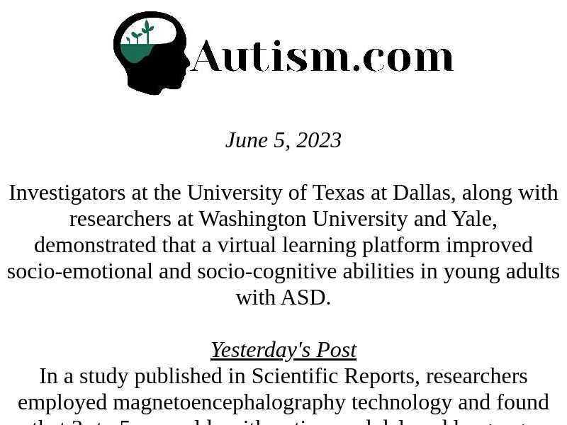 autism research institute