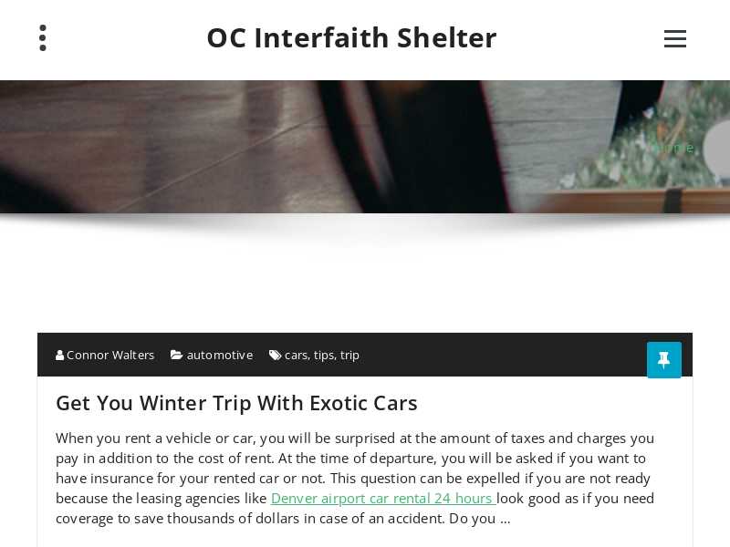 Orange Coast Interfaith Shelter