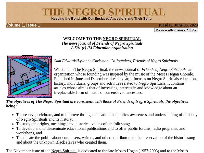 Friends of Negro Spirituals