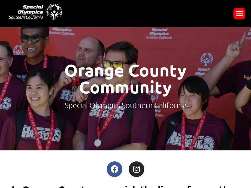 Special Olympics Orange County