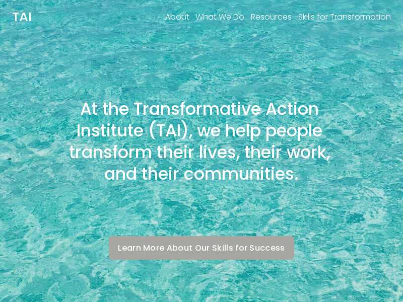 Transformative Action Institute