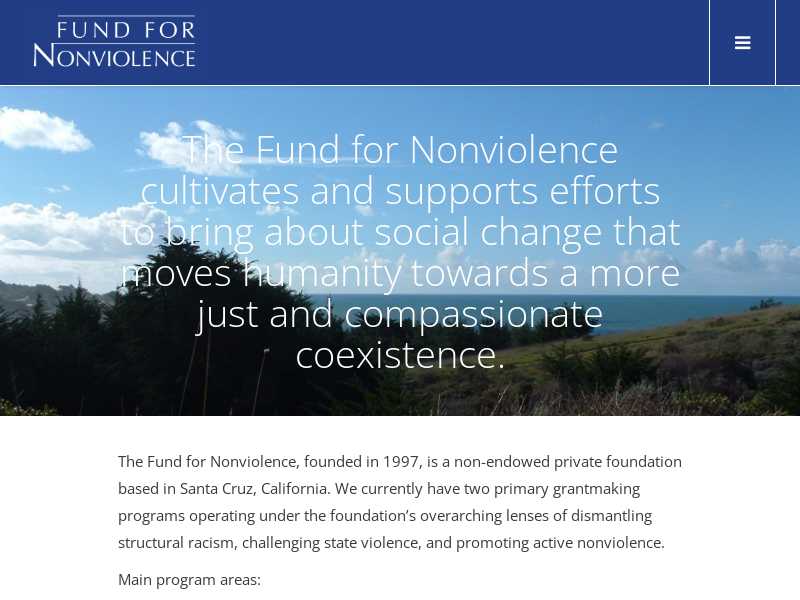 Fund for Nonviolence