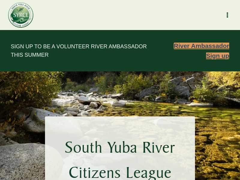 South Yuba River Citizens League