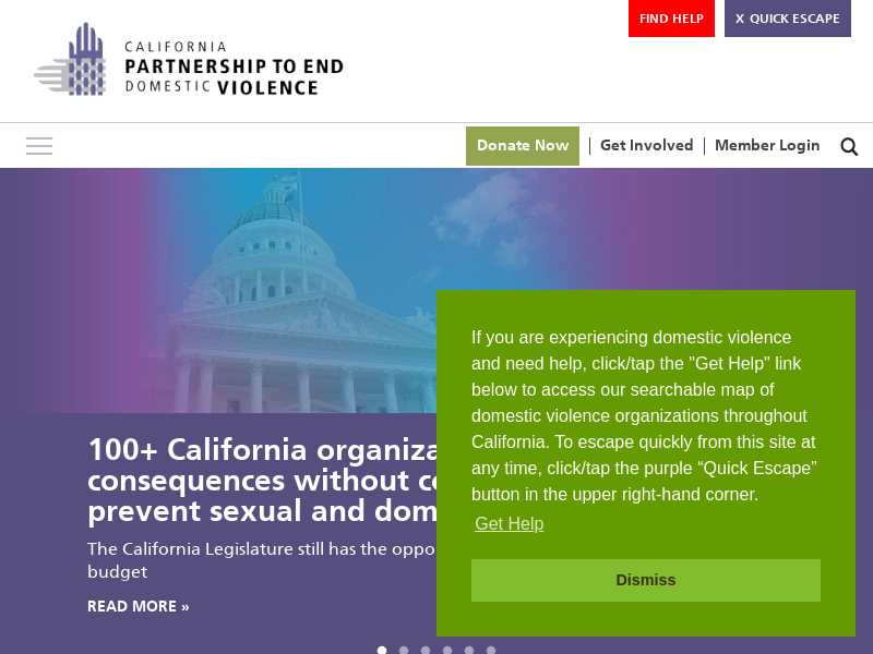 California Partnership to End Domestic Violence