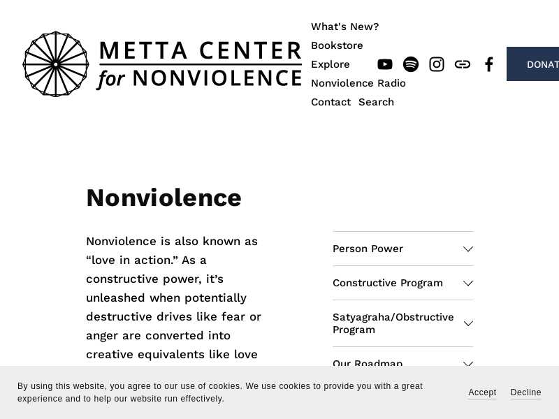 Metta Center for Nonviolence Education
