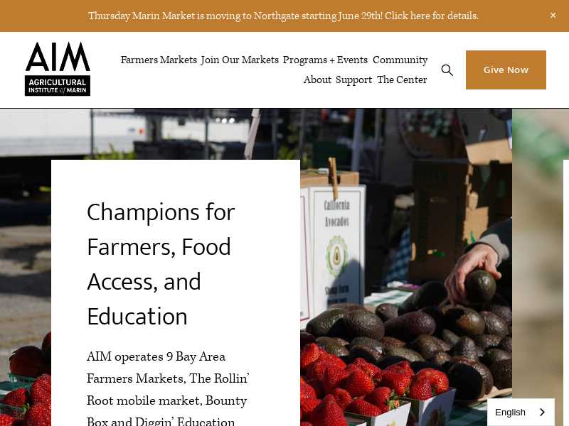 Marin Farmers Market Association