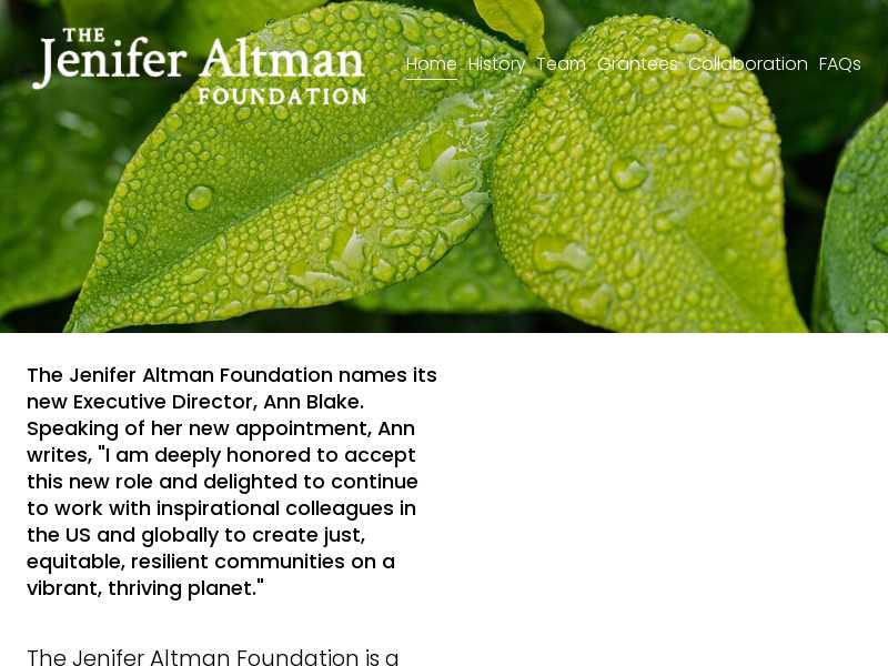 Jenifer Altman Foundation
