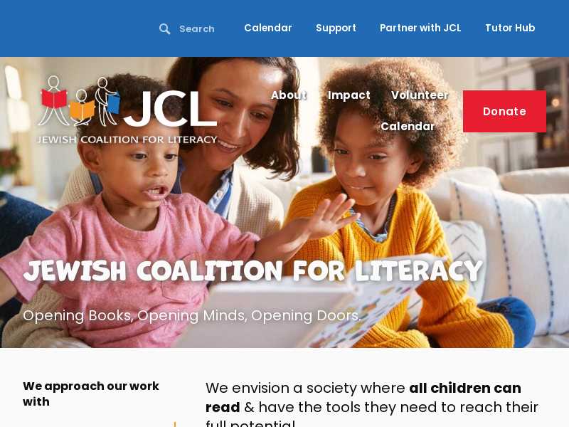 East Bay Jewish Coalition for Literacy (JCL)