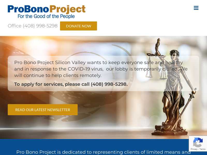 Pro Bono Project Silicon Valley