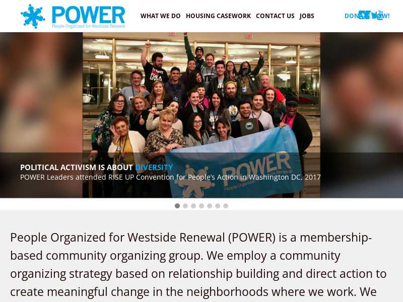 People Organized for Westside Renewal (POWER)