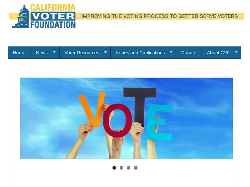 California Voter Foundation