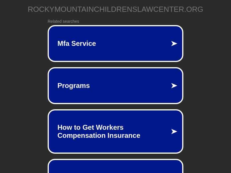 The Rocky Mountain Children's Law Center