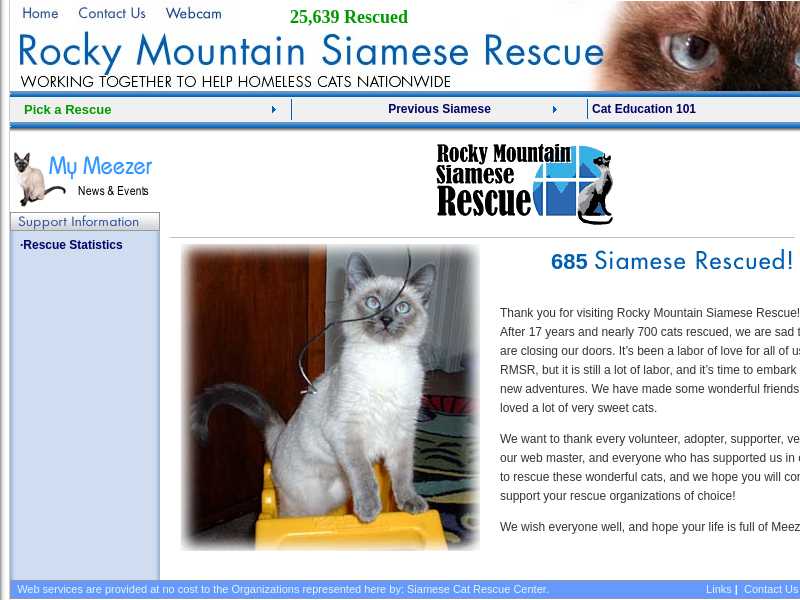 Rocky Mountain Siamese Rescue