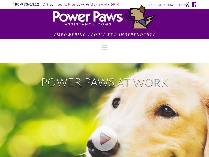 Power Paws Assistance Dogs Inc.