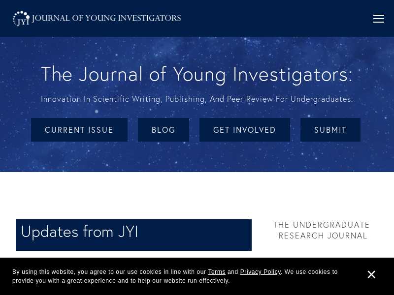 The Journal of Young Investigators Inc.