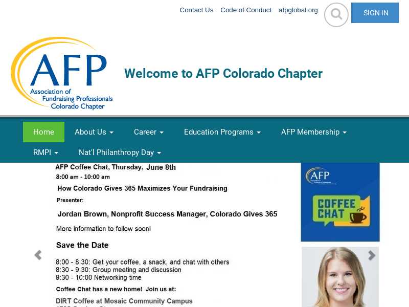 Association of Fundraising Professionals Colorado Chapter
