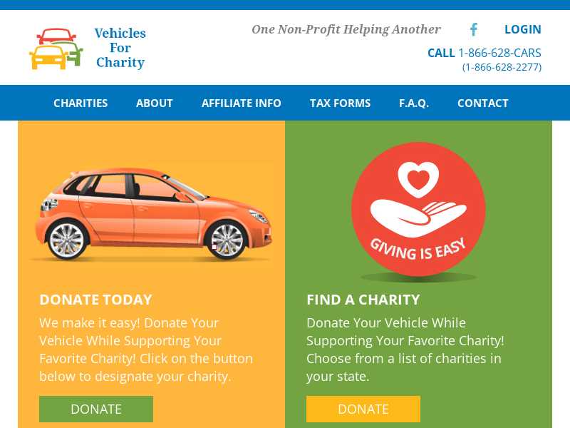 Vehicles for Charity