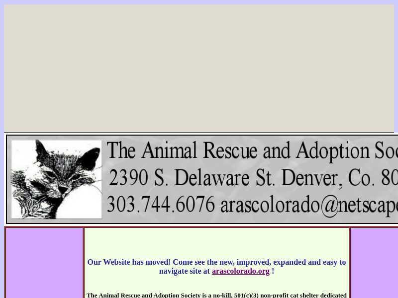 Animal Rescue and Adoption Society