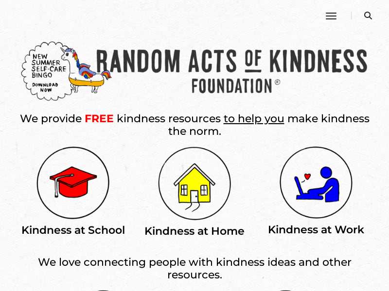 The Random Acts of Kindness Foundation