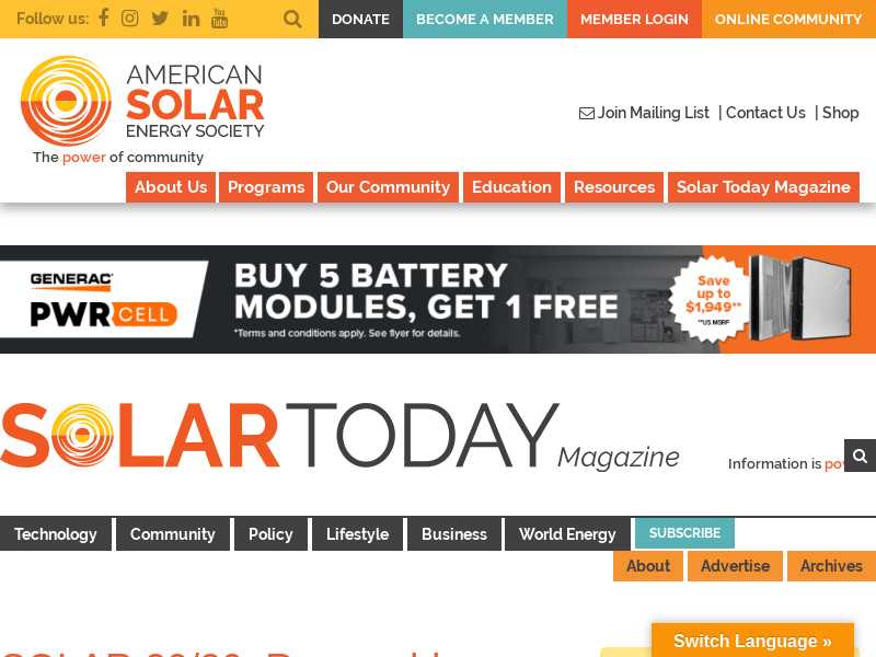 American Solar Energy Society