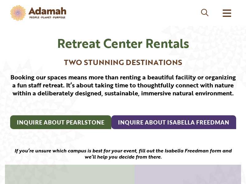 The Isabella Freedman Jewish Retreat Center