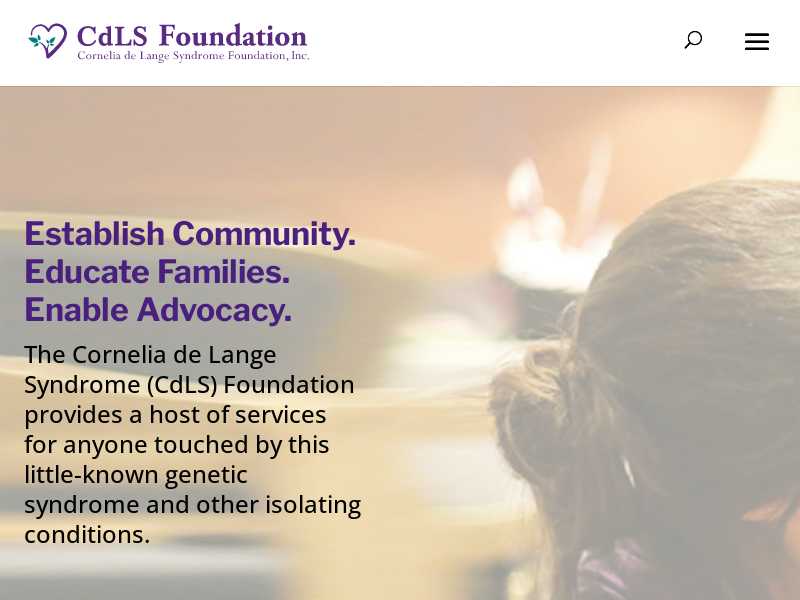 Cornelia de Lange Syndrome Foundation Inc.