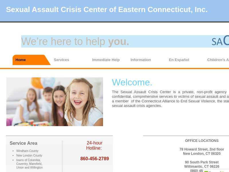 Sexual Assault Crisis Center of Eastern Connecticut