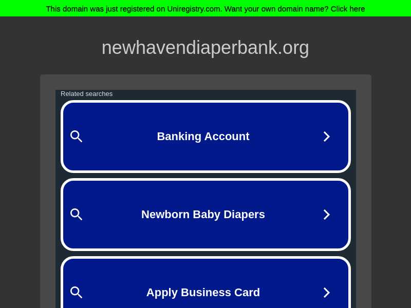 New Haven Diaper Bank