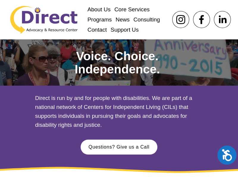 DIRECT Center for Independence Inc.