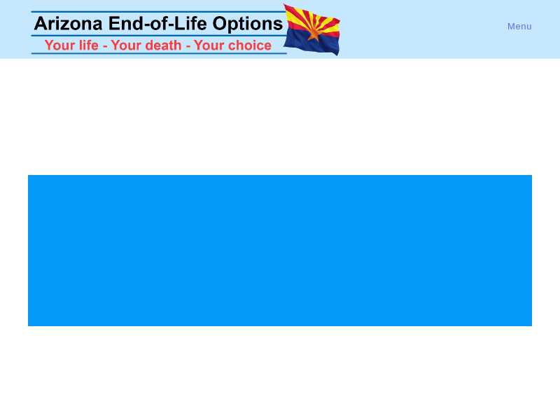 End of Life Choices Arizona