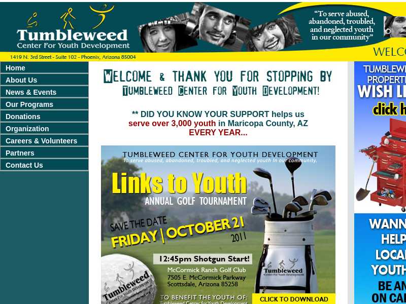 Tumbleweed Center for Youth Development