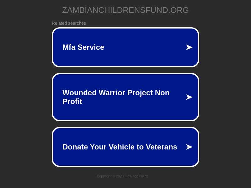 Zambian Children's Fund